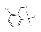 2-chloro-3-(trifluoromethyl)benzyl alcohol Structure