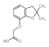 (2,2-二甲基-2,3-二氢-苯并呋喃-7-基氧基)-乙酸图片