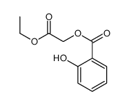 2-ethoxy-2-oxoethyl salicylate structure