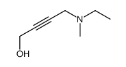 2-Butyn-1-ol,4-(ethylmethylamino)-(9CI) structure