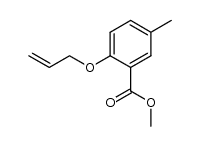 methyl 2-(allyloxy)-5-methylbenzoate Structure