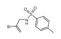 1-(p-tosylamino)-2-bromoprop-2-ene结构式