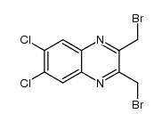 2,3-bis(bromomethyl)-6,7-dichloroquinoxaline Structure