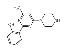 2-(4-methyl-6-piperazin-1-ylpyrimidin-2-yl)phenol(SALTDATA: HCl)图片