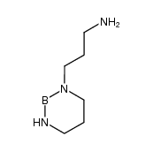 1-(ω-aminopropyl)-2-hydrido-1,3,2-diazaboracyclohexane Structure