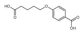 4-(4-carboxybutoxy)benzoic acid结构式