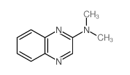 N,N-dimethyl-2-Quinoxalinamine structure