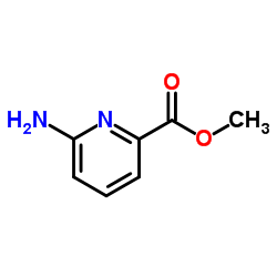 6-氨基吡啶甲酸甲酯结构式