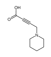 4-Piperidino-2-butynoic acid structure