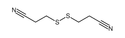 3,3′-Dithiobis(propionitrile) structure