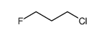 1-fluoro-3-chloropropane structure