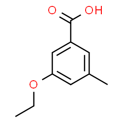 3-乙氧基-5-甲基苯甲酸结构式