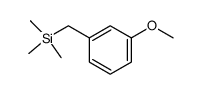 (3-methoxybenzyl)trimethylsilane Structure