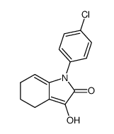 1-(4-chloro-phenyl)-3-hydroxy-1,4,5,6-tetrahydro-indol-2-one图片