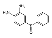 4-(benzenesulfinyl)benzene-1,2-diamine结构式