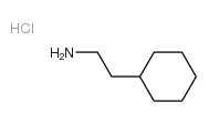 2-Cyclohexylethylamine Hydrochloride Structure