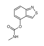 4-methylcarbamoyloxy-benzo[c]isothiazole Structure