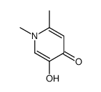 5-Hydroxy-1,2-dimethyl-4(1H)-pyridinone structure