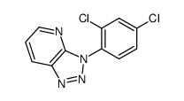 3-(2,4-dichlorophenyl)triazolo[4,5-b]pyridine结构式