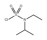 N-ethyl-N-(propan-2-yl)sulfamoyl chloride Structure