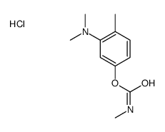 dimethyl-[2-methyl-5-(methylcarbamoyloxy)phenyl]azanium,chloride Structure