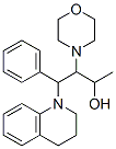 3-(4-Morpholinyl)-4-phenyl-4-(1,2,3,4-tetrahydroquinolin-1-yl)-2-butanol结构式