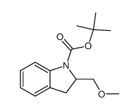 TERT-BUTYL 2-(METHOXYMETHYL)INDOLINE-1-CARBOXYLATE picture