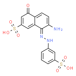 7-amino-4-hydroxy-8-[(3-sulphophenyl)azo]naphthalene-2-sulphonic acid picture