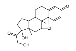 Dichlorisone Structure