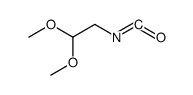 1-isocyanato-2,2-dimethoxyethane Structure