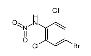 4-bromo-2,6-dichloro-N-nitro-aniline结构式