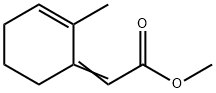 (2-Methyl-2-cyclohexen-1-ylidene)acetic acid methyl ester结构式