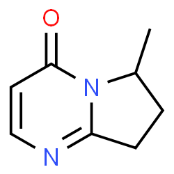 Pyrrolo[1,2-a]pyrimidin-4(6H)-one, 7,8-dihydro-6-methyl- (9CI)结构式