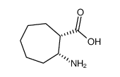 (1S,2r)-(+)-2-氨基环庚烷羧酸结构式