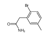 Acetamide, 2-[6-bromo-m-tolyl]- (5CI) structure