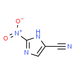 1H-Imidazole-4-carbonitrile,2-nitro- (9CI)结构式