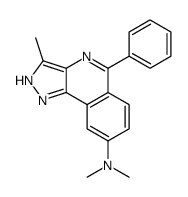 N,N,3-trimethyl-5-phenyl-2H-pyrazolo[4,3-c]isoquinolin-8-amine Structure