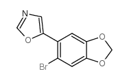 5-(6-BROMOBENZO[D][1,3]DIOXOL-5-YL)OXAZOLE picture