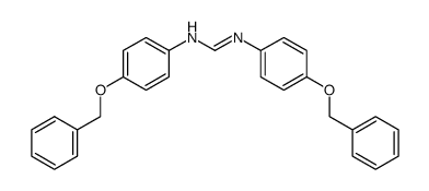 N,N'-bis-(4-benzyloxy-phenyl)-formamidine Structure