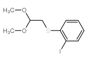 1-(2,2-DIMETHOXY-ETHYLSULFANYL)-2-IODO-BENZENE Structure