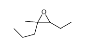 3-ethyl-2-methyl-2-propyloxirane结构式