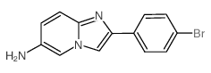 2-(4-BROMOPHENYL)IMIDAZO[1,2-A]PYRIDIN-6-YLAMINE picture