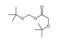 (2-methylpropan-2-yl)oxymethyl 2-[(2-methylpropan-2-yl)oxy]acetate结构式