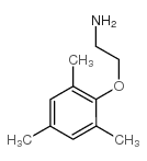 2-(2,4,6-trimethylphenoxy)ethanamine Structure