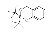 2,2-ditert-butyl-4H-1,3,2-benzodioxasiline结构式