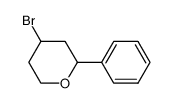 4-bromo-2-phenyltetrahydro-2H-pyran结构式