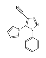 1-苯基-5-(1H-吡咯-1-基)-1H-吡唑-4-甲腈图片