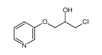 1-chloro-3-(pyridin-3-yloxy)propan-2-ol Structure