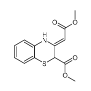 methyl (Z)-3-(2-methoxy-2-oxoethylidene)-3,4-dihydro-2H-benzo[b][1,4]thiazine-2-carboxylate Structure