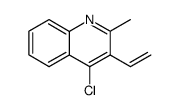 4-chloro-2-methyl-3-vinyl-quinoline Structure